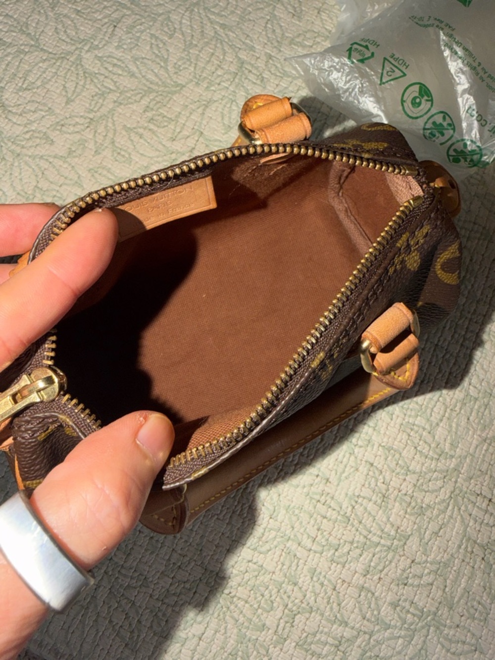 Louis Vuitton Monogram Nano Speedy (Vintage Mini Sac HL Speedy) - Picture 11 of 11